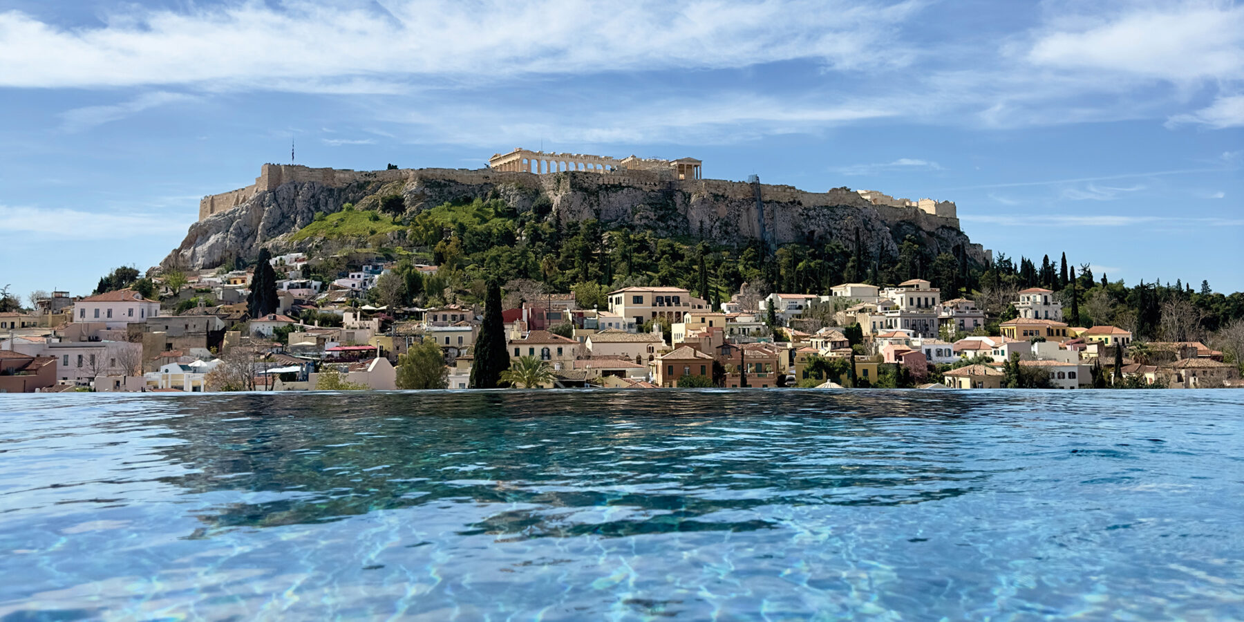 Parthenon from the Dolli Athens