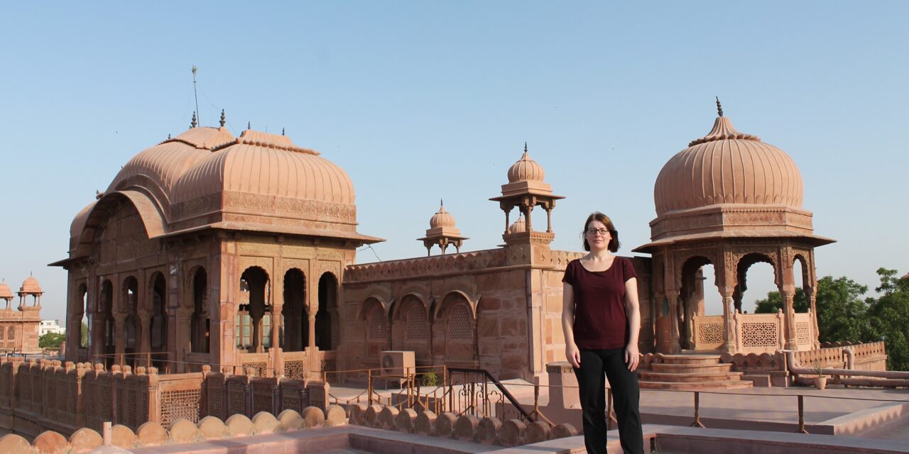 Pauline in Bikaner